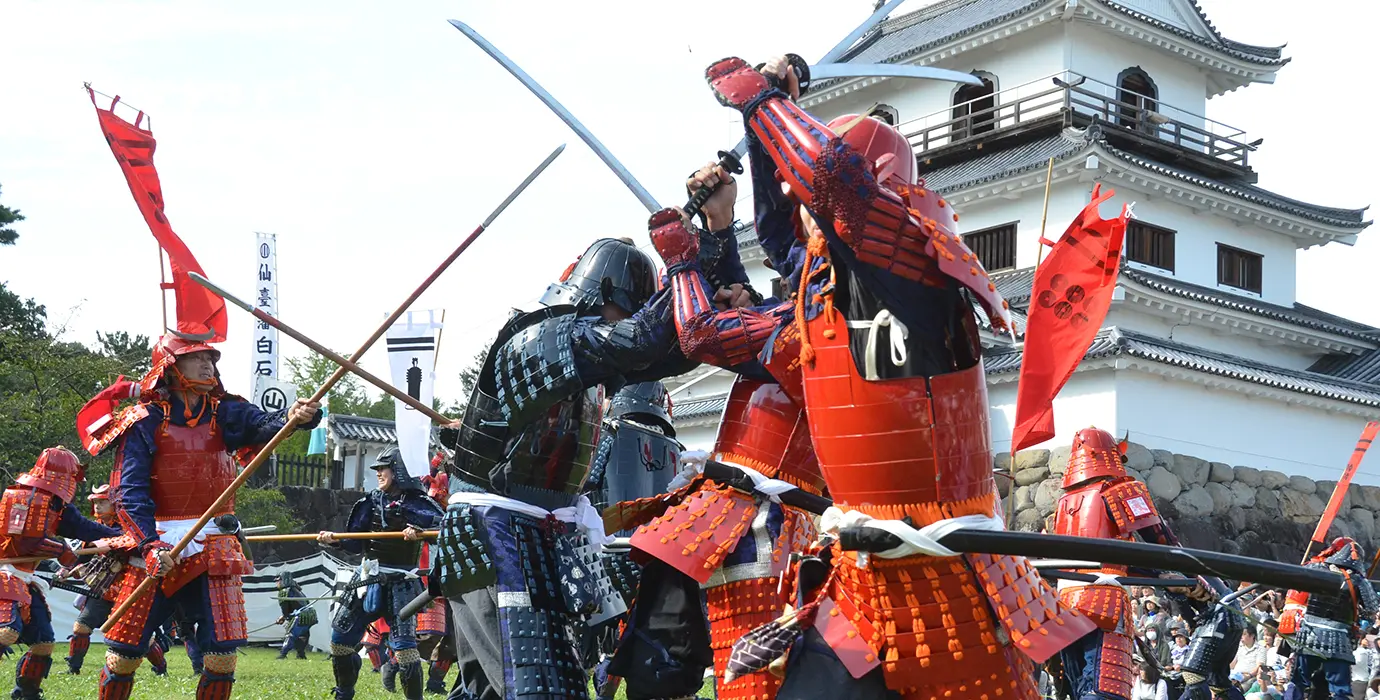 鬼小十郎まつり合戦シーン