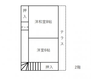 2階平面図