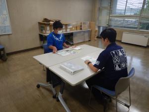 職場体験（小原中学校）写真１