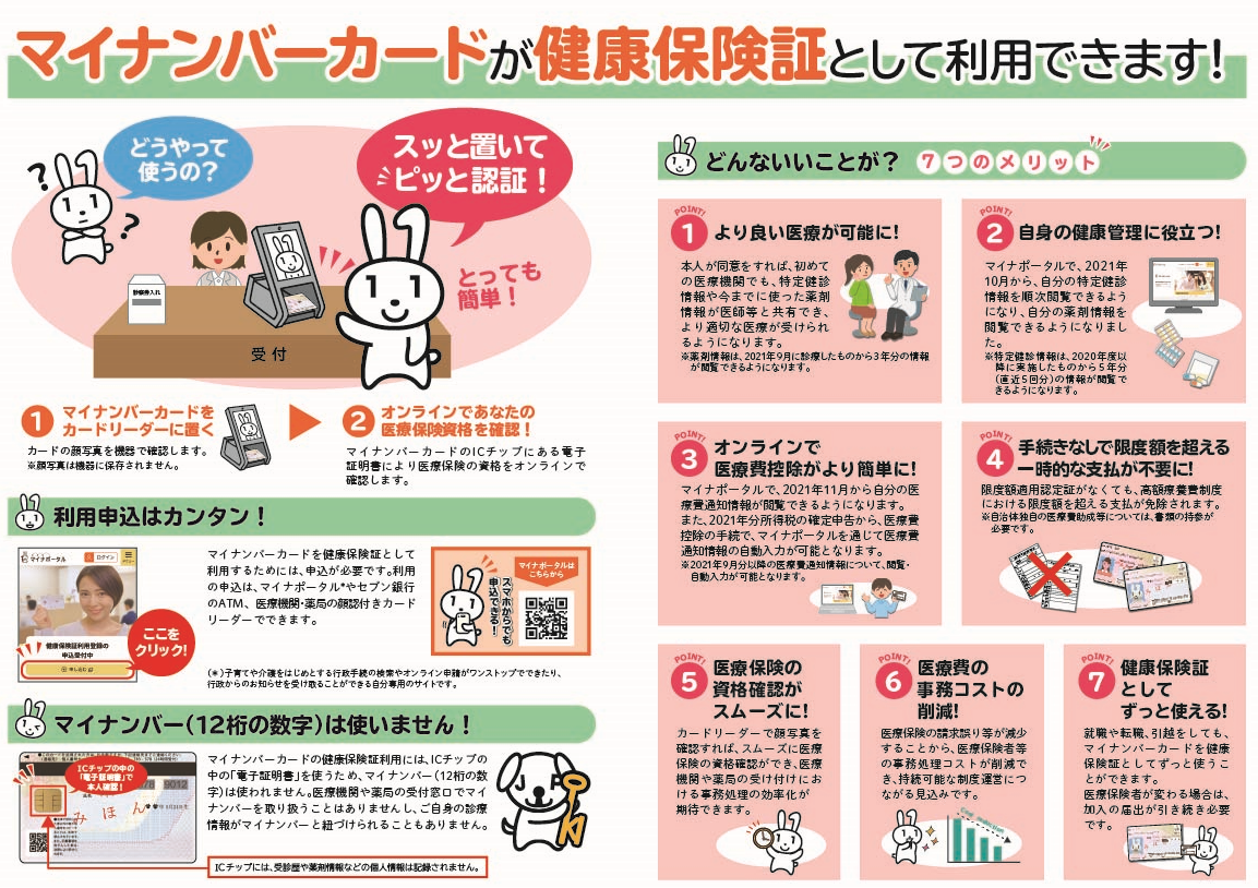 マイナンバーカードの保険証利用について2