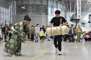 第45回白石市農業祭 米俵相撲秋場所