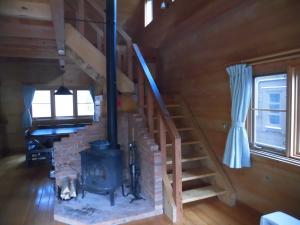 薪ストーブ(正面)